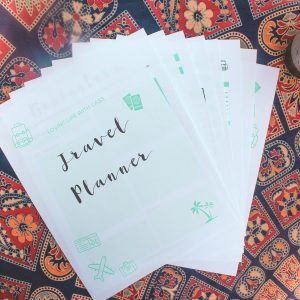 Travel Planner Printable