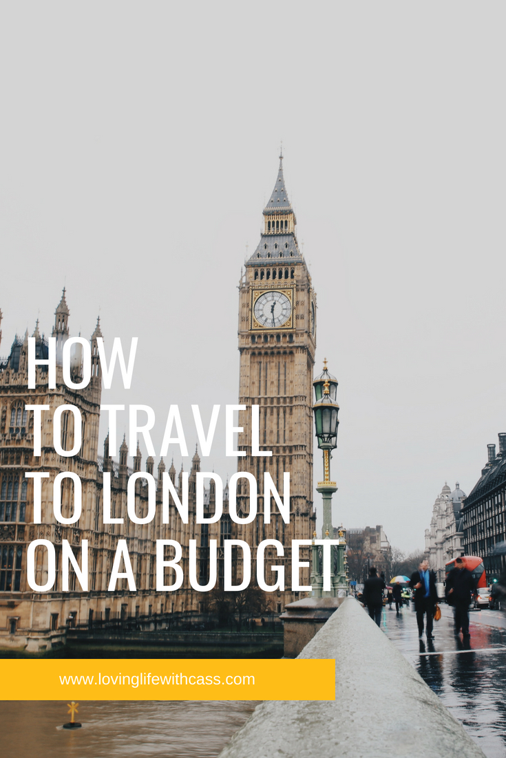 how to travel London on a budget