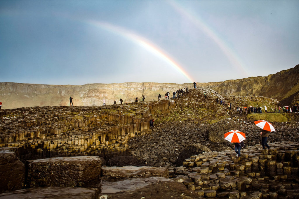 Visit Giant's Causeway in Northern Ireland.